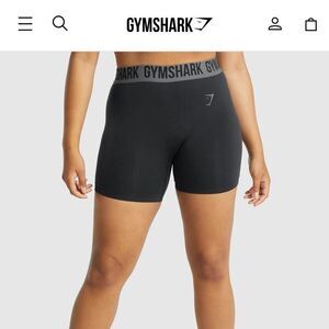 Black/Grey Gymshark Fit Seamless Shorts Size Small